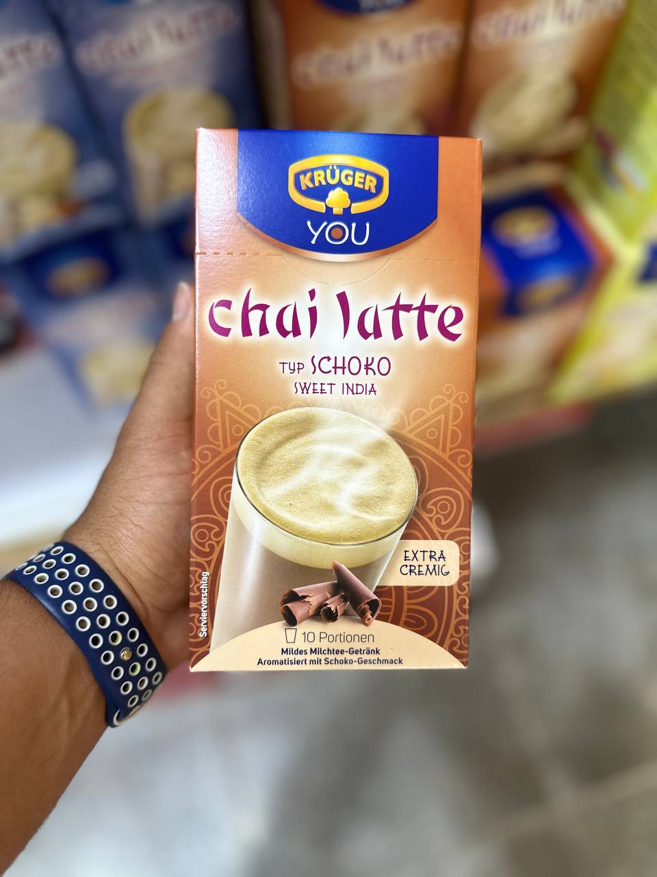 چای لته با طعم شکلات ۱۰عددی