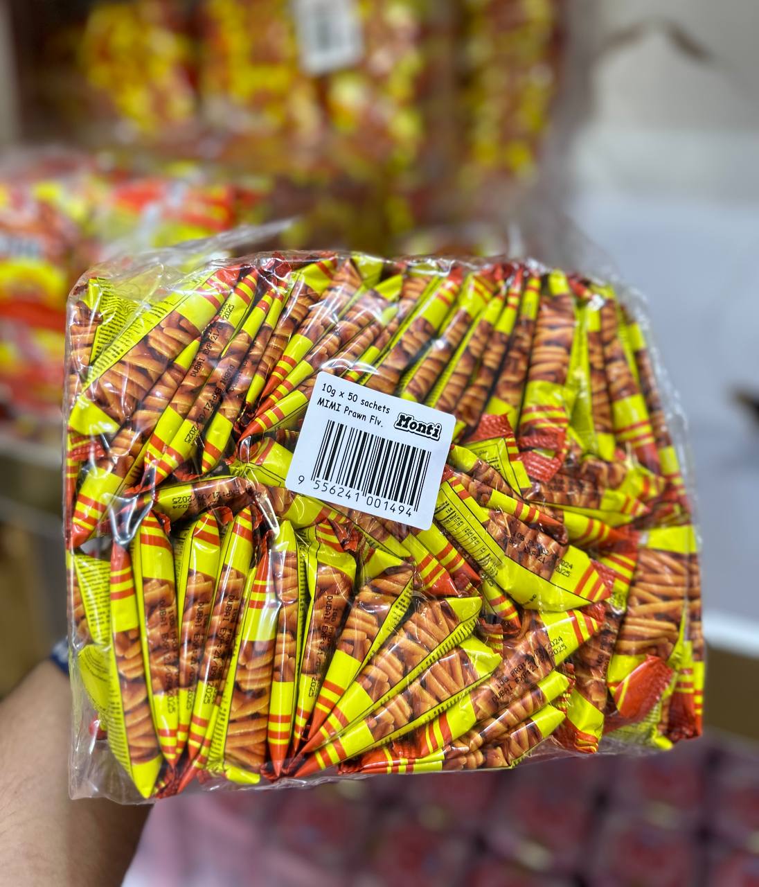 چیپس میگو mimi اصلی ۵۰عددی