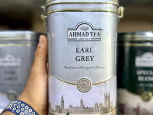 چای احمدعطری ارال گری قوطی فلزی (EARL GREY AHMAD TEA)