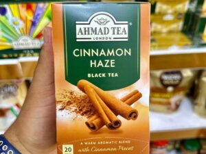 چای احمد Ahmad Tea با طعم دارچین Cinnamon Haze پک 20 تایی