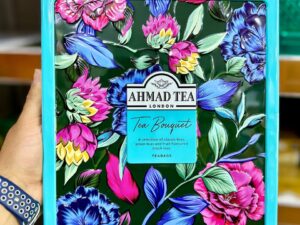چای احمد Ahmad Tea مدل مجموعه دسته گل چای کیدی Tea Bouquet Collection Caddy پک 72 تایی