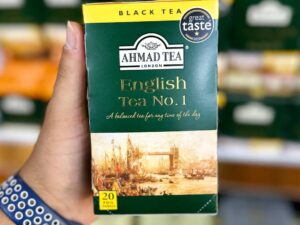 چای احمد Ahmad Tea مدل چای فله‌ای نامبر وان انگلیسی English No.1 loose tea وزن 100 گرم