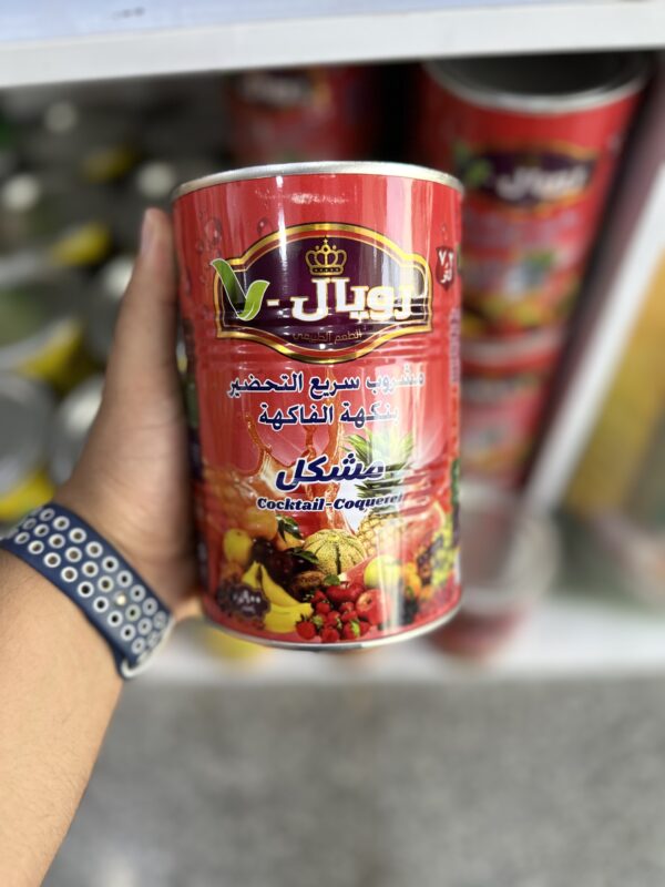 پودر شربت رویال با طعم کوکتل ۹۰۰گرمی