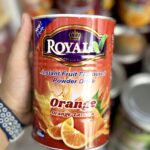 پودر شربت رویال با طعم پرتقال ۹۰۰گرم