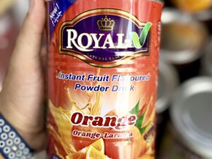 پودر شربت رویال با طعم پرتقال ۹۰۰گرم