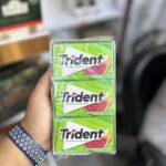 ادامس تریدنت با طعم هندوانه پک ۱۲عددی (trident)