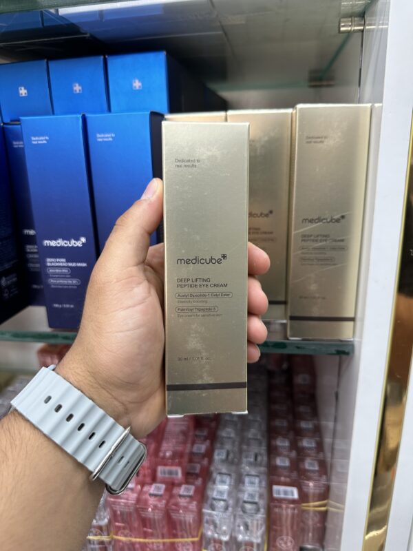 دورچشم لیفت کننده عمقی مدی کیوب medicube deep lifting peptide eye cream