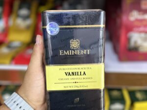 چای سیاه وانیلی امینت Eminent Vanile وزن 250 گرم
