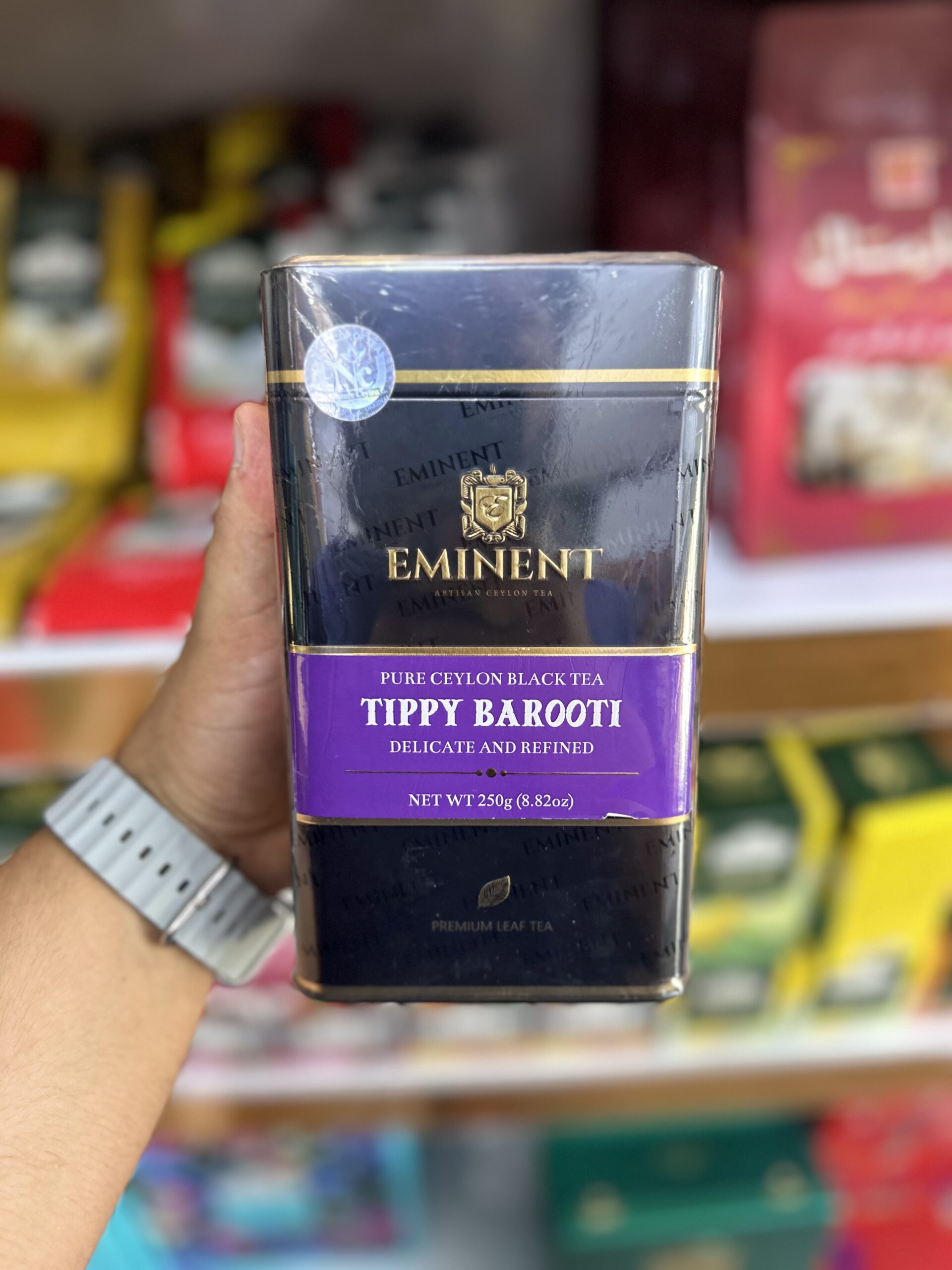 چای باروتی امیننت Eminent Tippy Barooti وزن 250 گرم