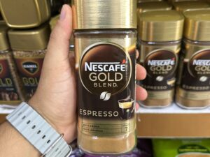 اسپرسو فوری نسکافه گلد 95 گرم 95ESCAFE GOLD ESPRESSO INSTANT