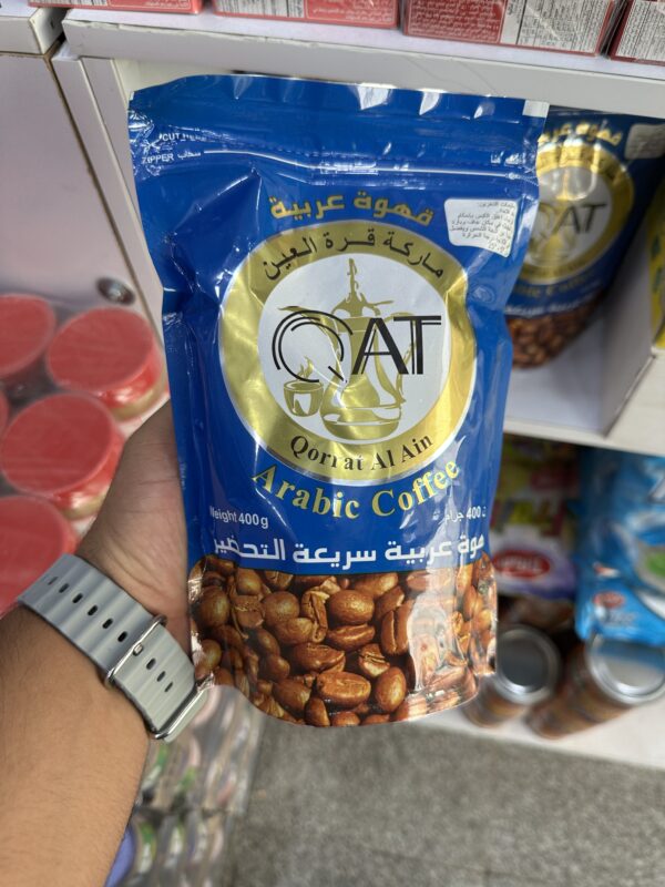 پودر قهوه عربی قرة العین 400 گرمی Qorrat Al Ain Arabic Ground Coffee
