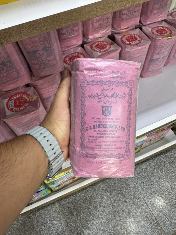 چای گلابی gulabi مدل باروتی barooti وزن 500 گرم
