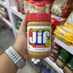 کره بادام زمینی جیف jif مدل سیمپل simply وزن 454 گرم