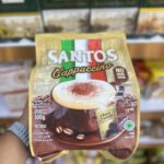 کاپوچینو سانتوس santos مدل بدون شکر افزوده No Added Sugar پک 20 ساشه ای