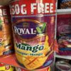 عدد پودر شربت رویال royal مدل انبه mango وزن 2750 گرم