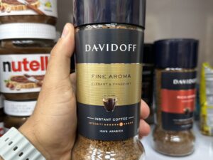 قهوه فوری دیویدوف Davidoff مدل فاین آروما fine aroma وزن 100 گرم