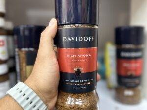 قهوه فوری دیویدوف Davidoff مدل ریچ آروما rich aroma وزن 100 گرم