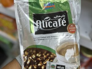 کافی میکس علی کافه Alicafe مدل بدون شکر اضافه no sugar added پک 20 ساشه ای