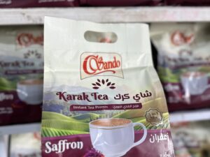 چای کرک ساندو با طعم زعفران یک کیلویی