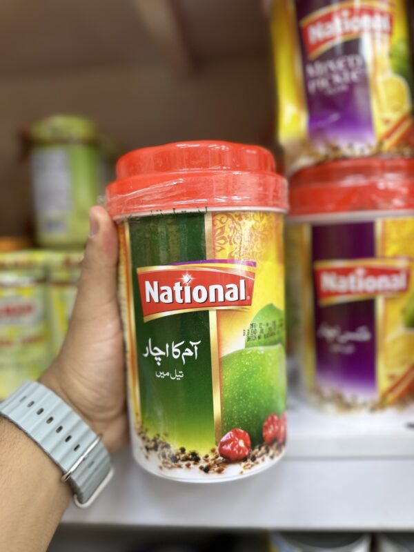 ترشی انبه ناسیونال (National) یک کیلوئی اورجینال پاکستانی