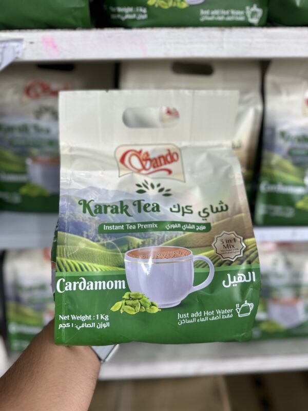 چای کرک با طعم هل برند ساندو(sando) یک کیلوگرم